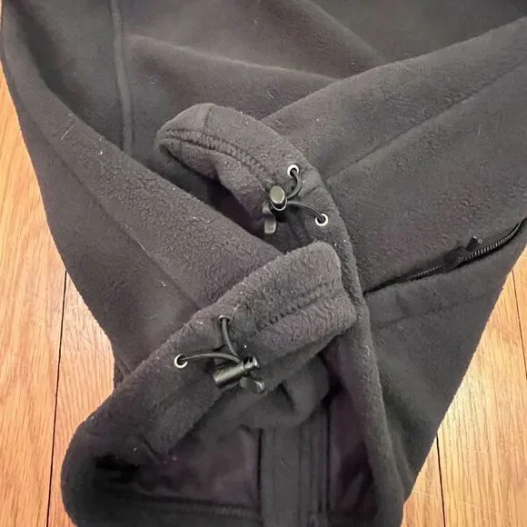 The North Face Women’s Fleece Jacket Size Small Charcoal Gray Full Zip Outdoor - Picture 10 of 11